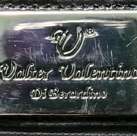 Women Vintage Large Bucket Purse By Walter Valentino/ Women Designer Purses/ Wom - Picture 7 of 8